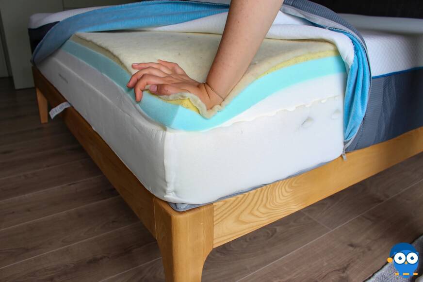 enfoncement matelas simba hybrid pro